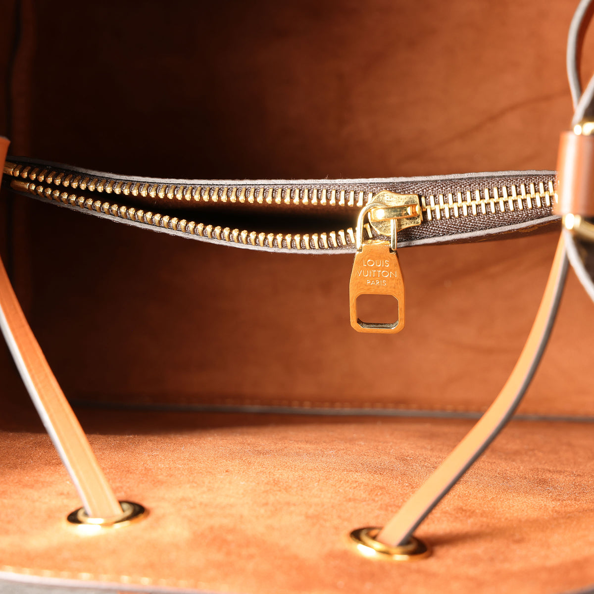 Preowned LOUIS VUITTON NeoNoe MM Monogram Canvas & Leather Brown | Luxe Again Maison