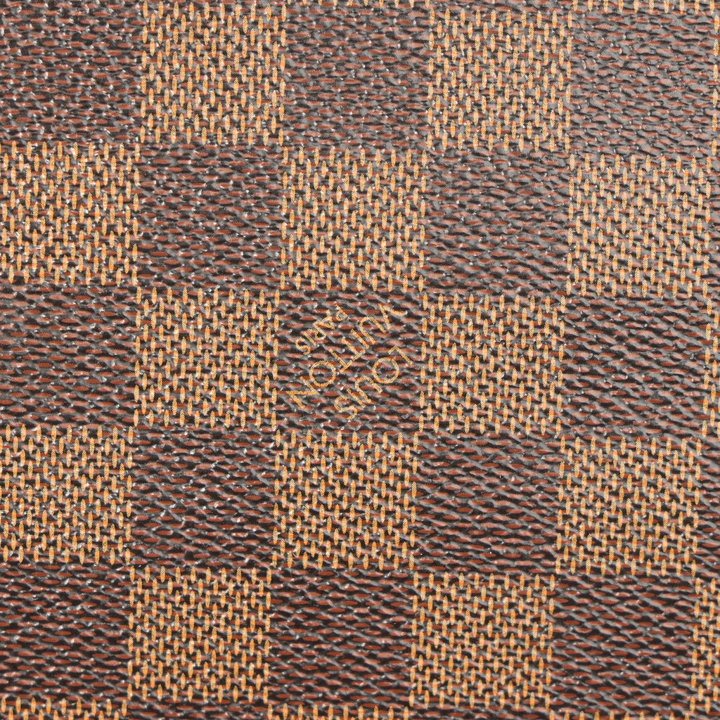 Preowned LOUIS VUITTON Neverfull MM Damier Ebene Canvas x Leather Trim | Luxe Again Maison