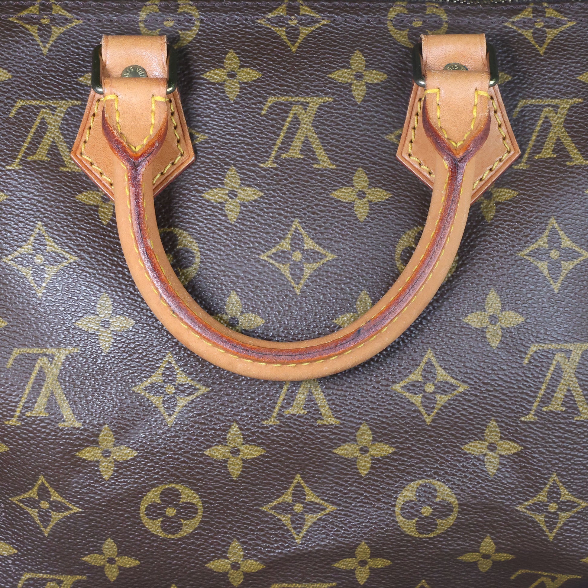 Preowned LOUIS VUITTON Vintage Speedy 25 Monogram Brown M41528 | Luxe Again Maison