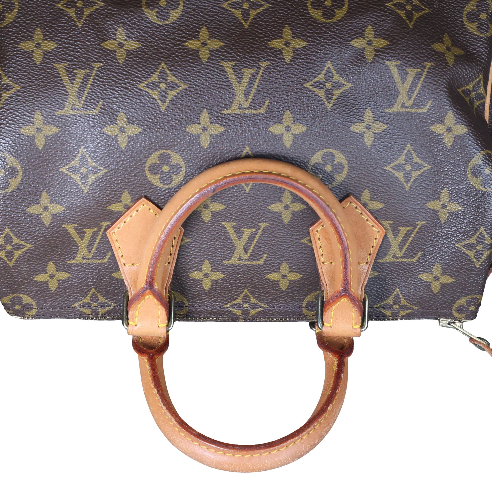 Preowned LOUIS VUITTON Vintage Speedy 25 Monogram Brown M41528 | Luxe Again Maison