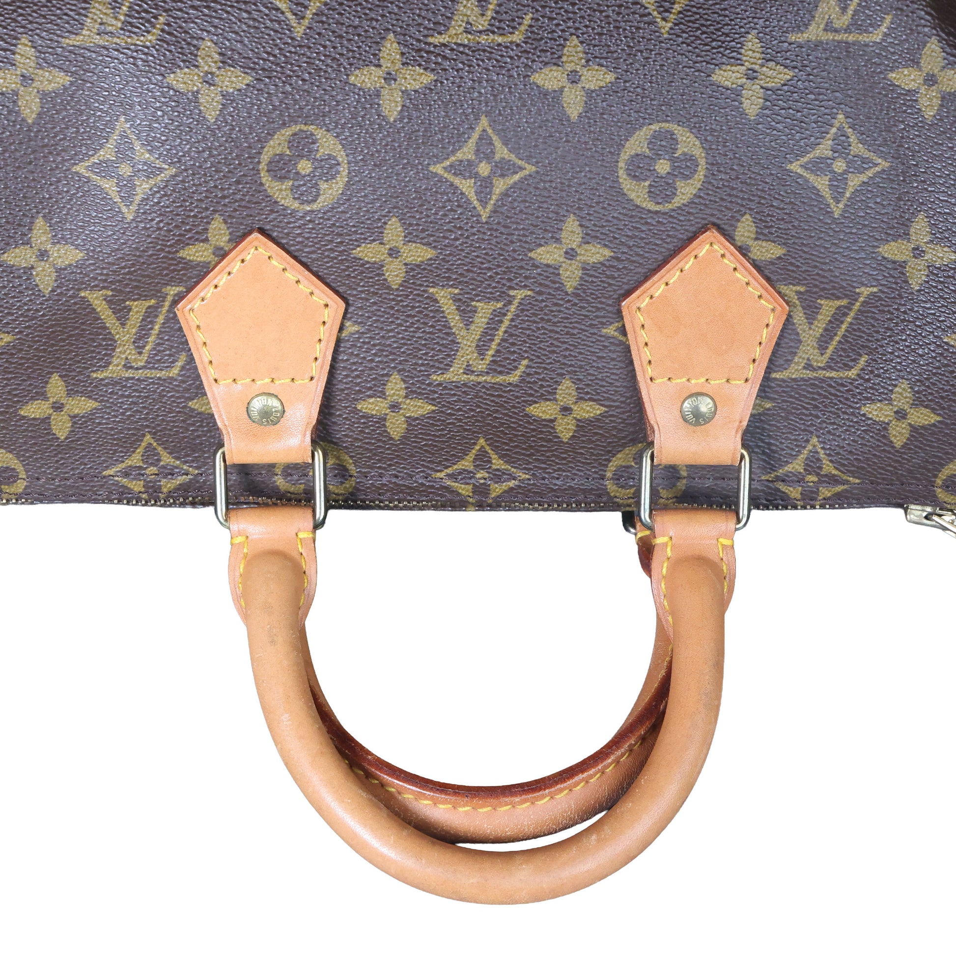 Preowned LOUIS VUITTON Vintage Speedy 25 Monogram Brown M41528 | Luxe Again Maison