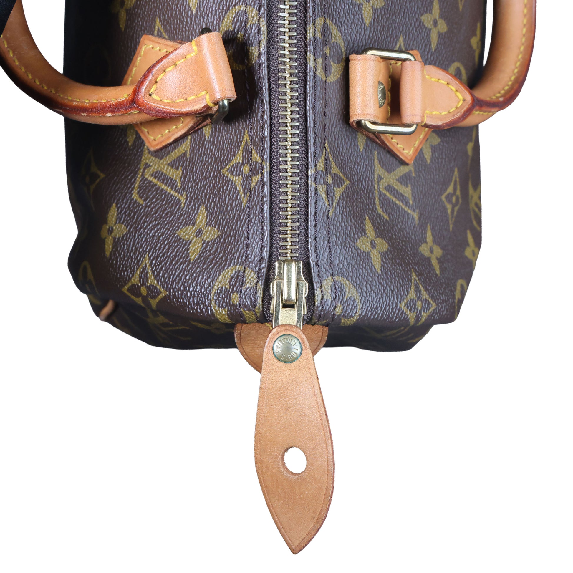 Preowned LOUIS VUITTON Vintage Speedy 25 Monogram Brown M41528 | Luxe Again Maison