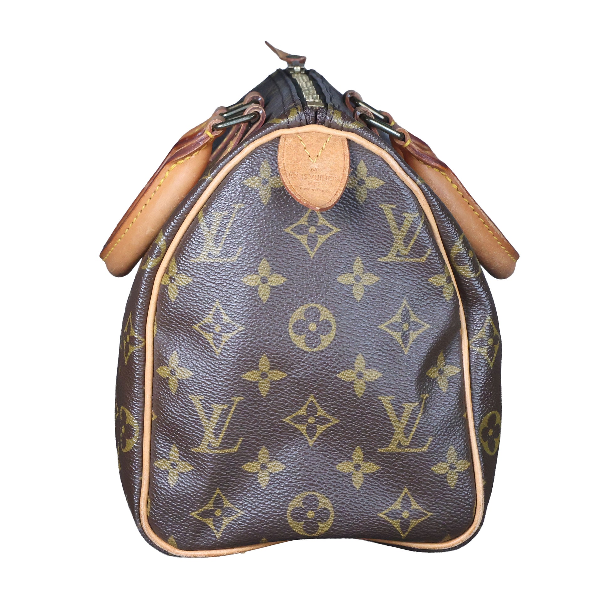 Preowned LOUIS VUITTON Vintage Speedy 25 Monogram Brown M41528 | Luxe Again Maison