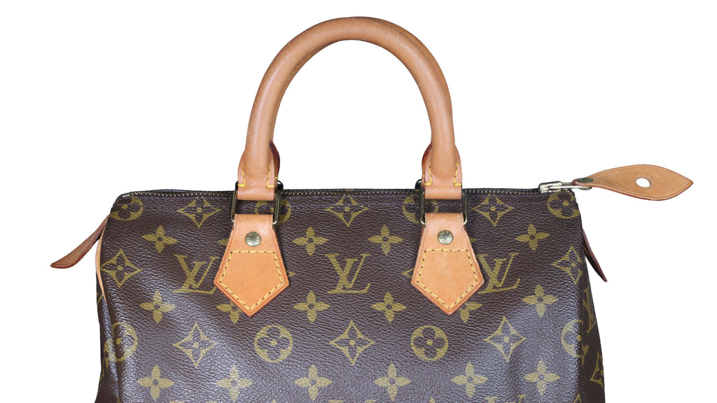 Preowned LOUIS VUITTON Vintage Speedy 25 Monogram Brown M41528 | Luxe Again Maison