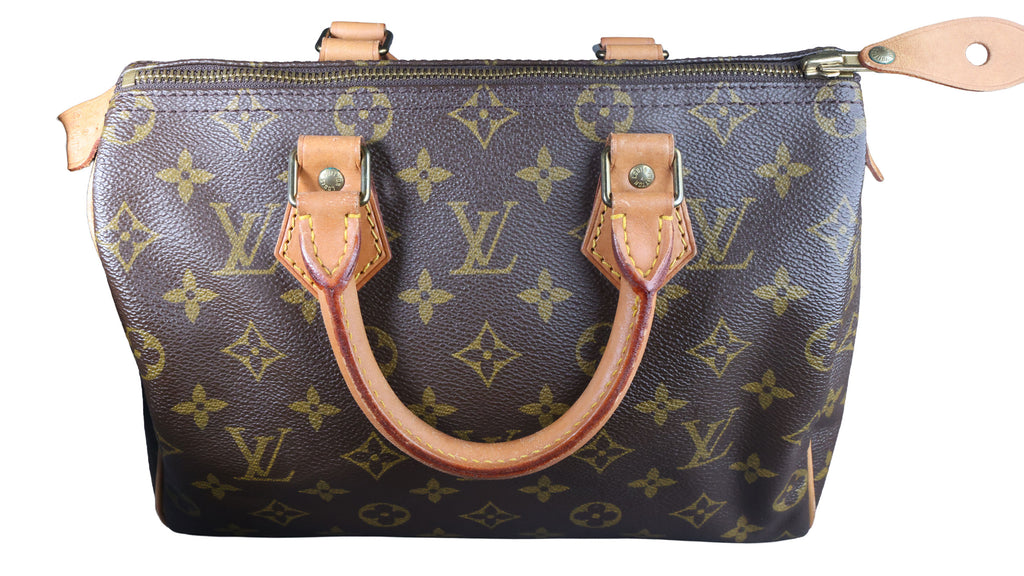 Preowned LOUIS VUITTON Vintage Speedy 25 Monogram Brown M41528 | Luxe Again Maison