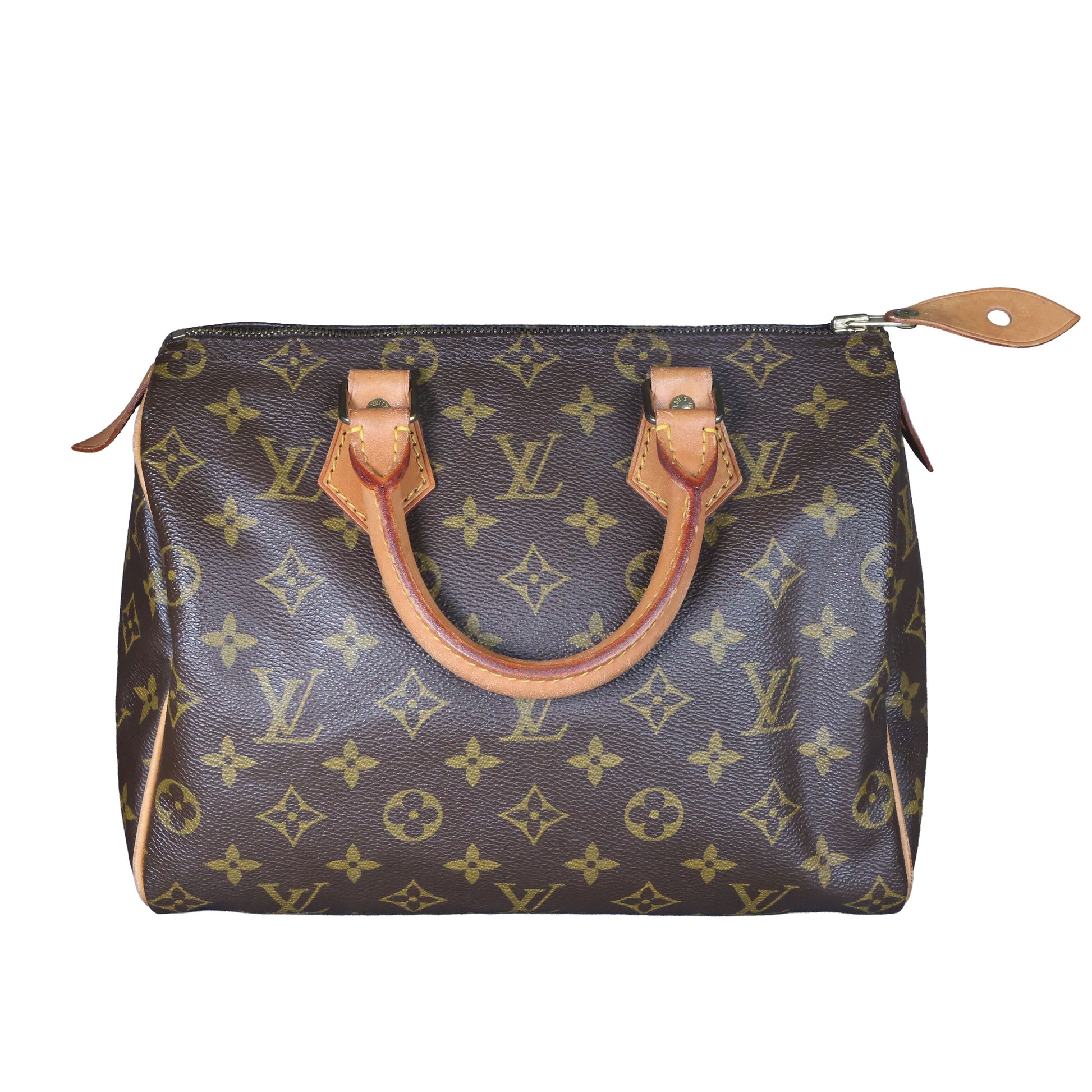 Preowned LOUIS VUITTON Vintage Speedy 25 Monogram Brown M41528 | Luxe Again Maison