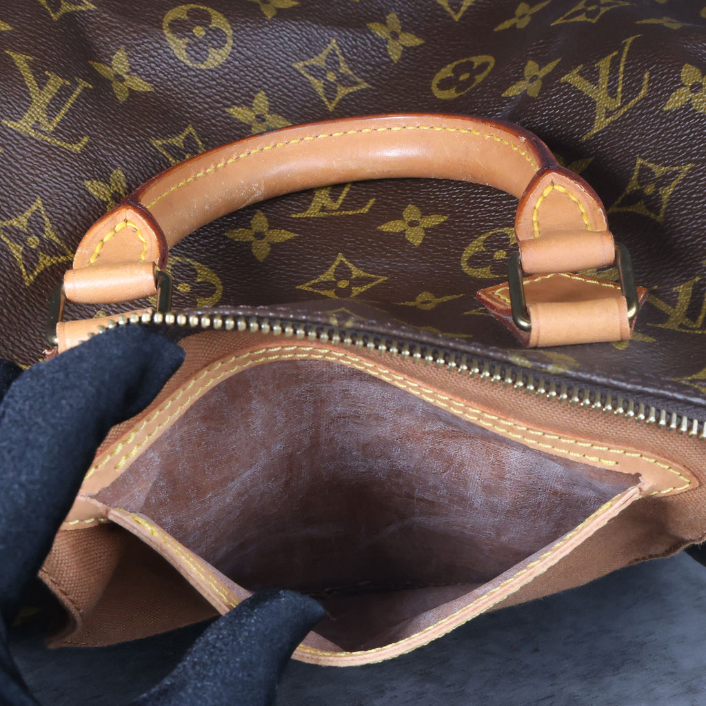 Preowned LOUIS VUITTON Vintage Speedy 25 Monogram Brown M41528 | Luxe Again Maison
