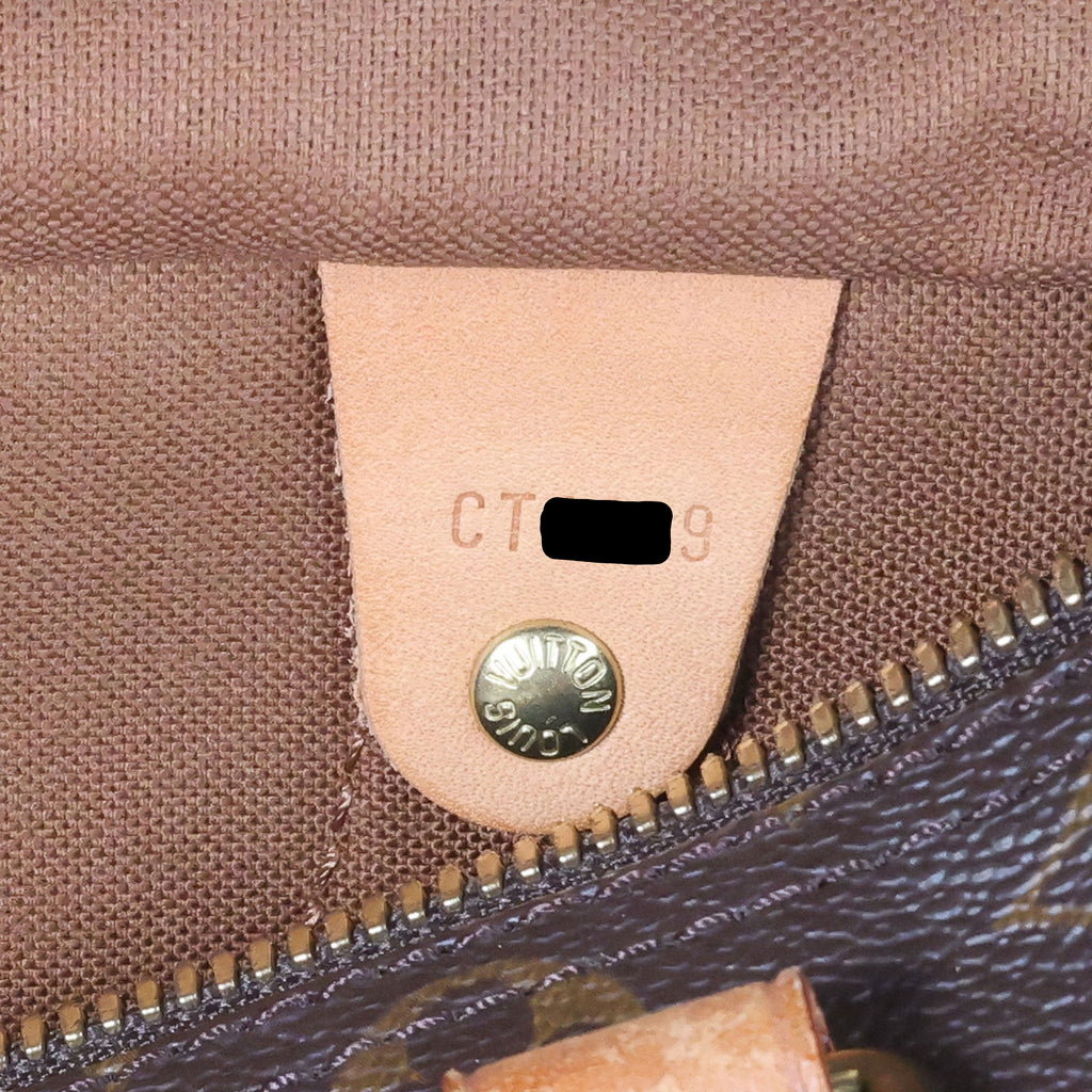 Preowned LOUIS VUITTON Vintage Speedy Bandouliere 25 Monogram Brown | Luxe Again Maison