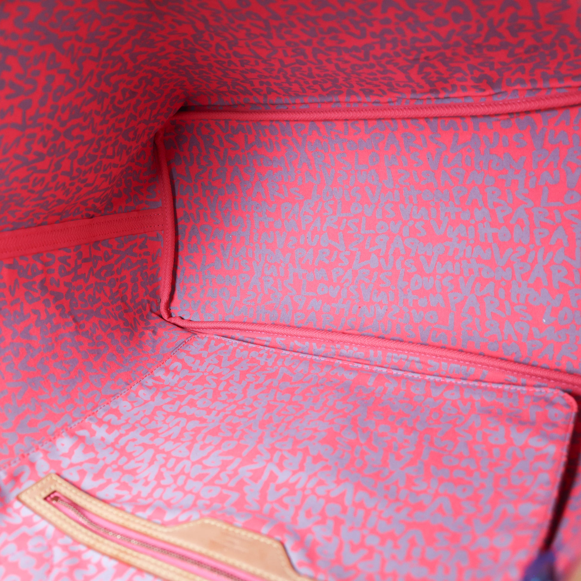 Preowned LOUIS VUITTON Stephen Sprouse Pink Graffiti Monogram Neverfull GM - Limited Edition 2009 | Luxe Again Maison