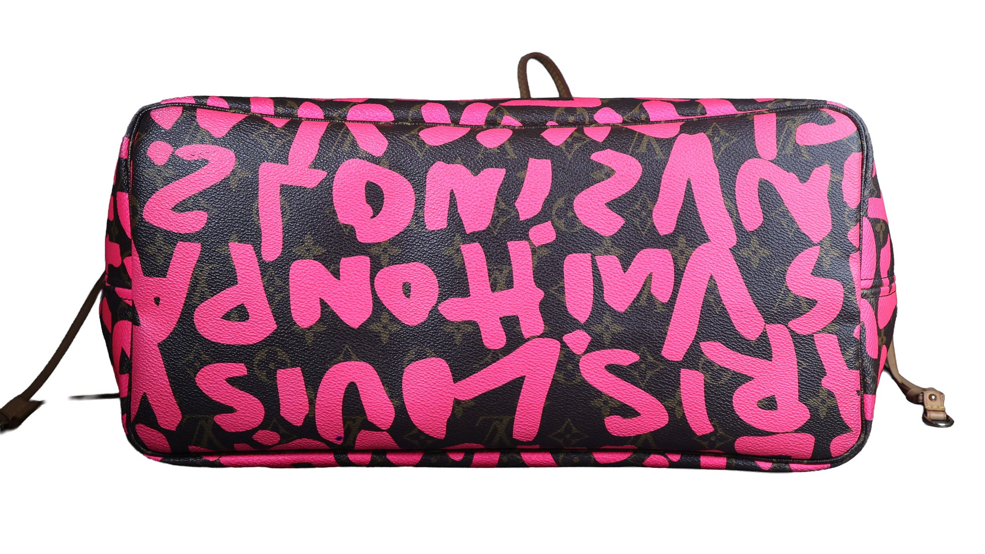 Preowned LOUIS VUITTON Stephen Sprouse Pink Graffiti Monogram Neverfull GM - Limited Edition 2009 | Luxe Again Maison