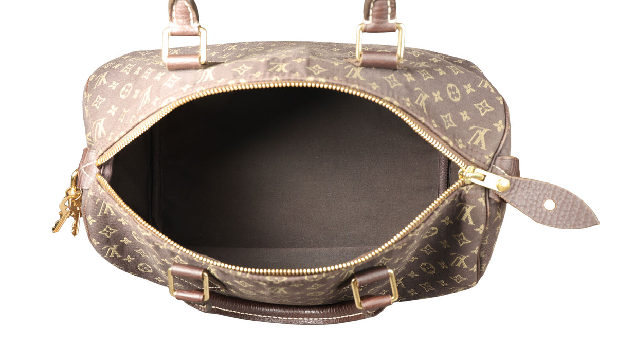 Preowned LOUIS VUITTON Vintage Speedy 30 Mini Lin Monogram Brown | Luxe Again Maison