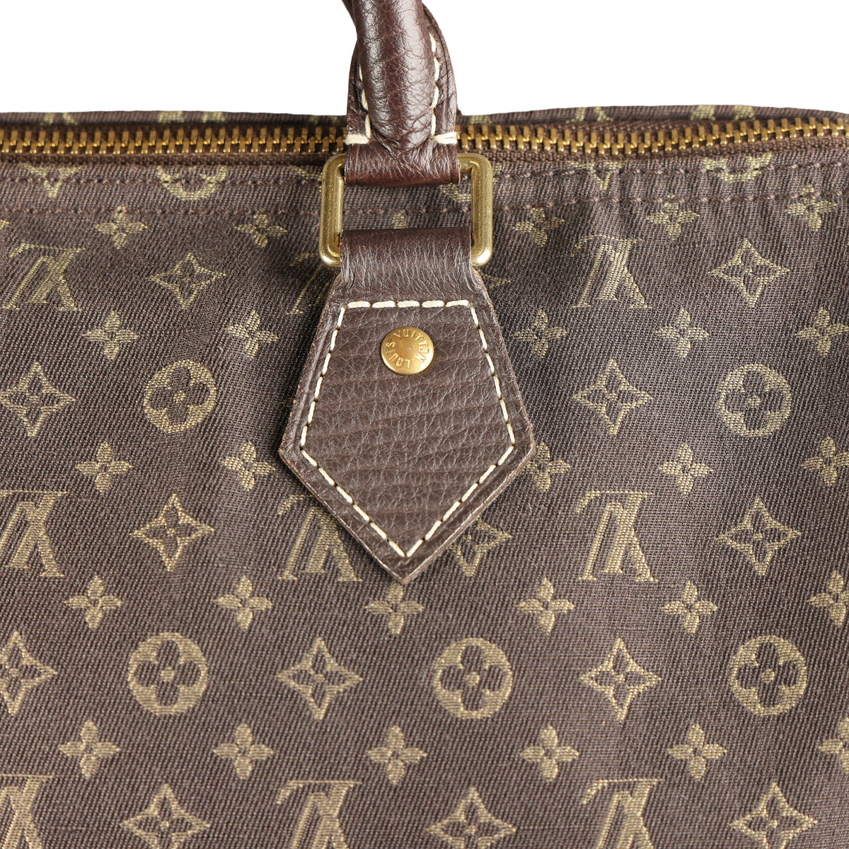 Preowned LOUIS VUITTON Vintage Speedy 30 Mini Lin Monogram Brown | Luxe Again Maison
