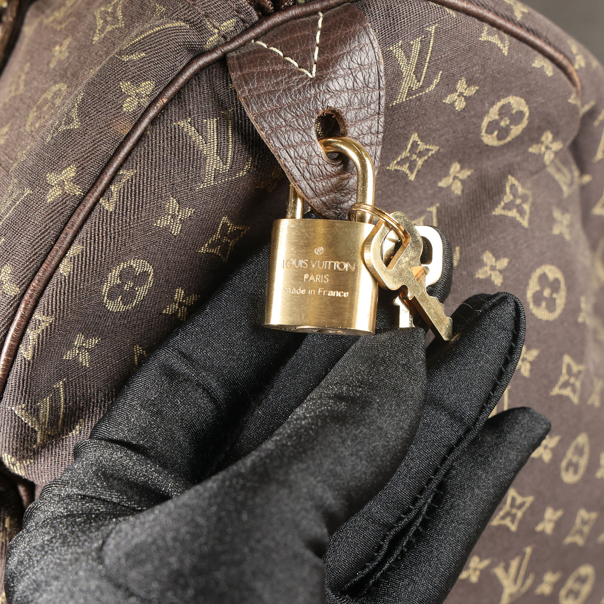 Preowned LOUIS VUITTON Vintage Speedy 30 Mini Lin Monogram Brown | Luxe Again Maison