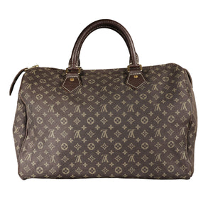Preowned LOUIS VUITTON Vintage Speedy 30 Mini Lin Monogram Brown | Luxe Again Maison