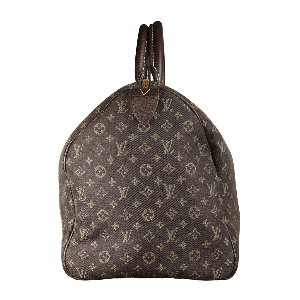 Preowned LOUIS VUITTON Vintage Speedy 30 Mini Lin Monogram Brown | Luxe Again Maison