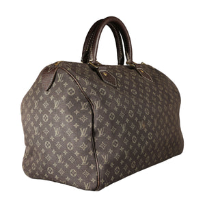 Preowned LOUIS VUITTON Vintage Speedy 30 Mini Lin Monogram Brown | Luxe Again Maison