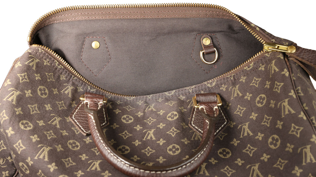Preowned LOUIS VUITTON Vintage Speedy 30 Mini Lin Monogram Brown | Luxe Again Maison