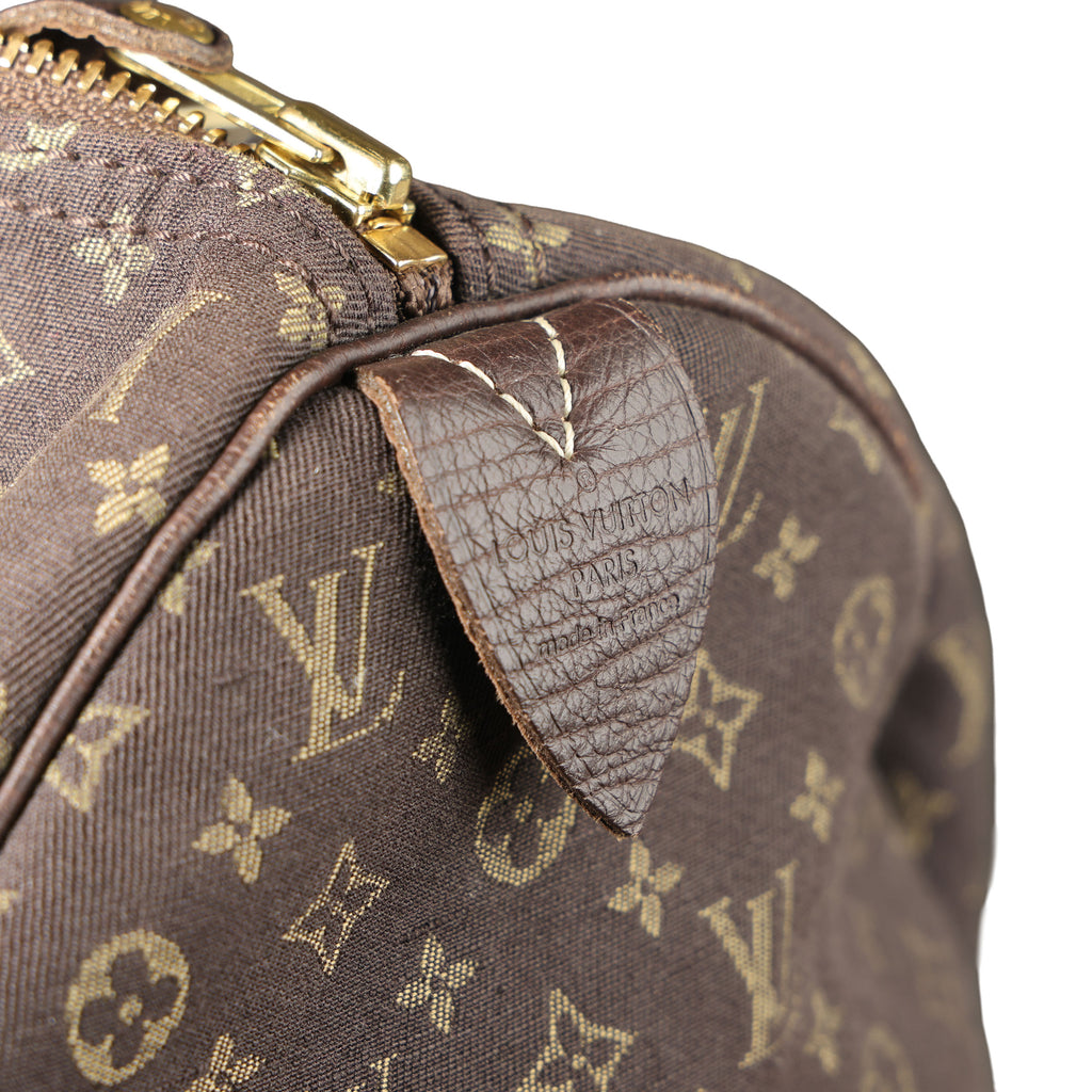 Preowned LOUIS VUITTON Vintage Speedy 30 Mini Lin Monogram Brown | Luxe Again Maison