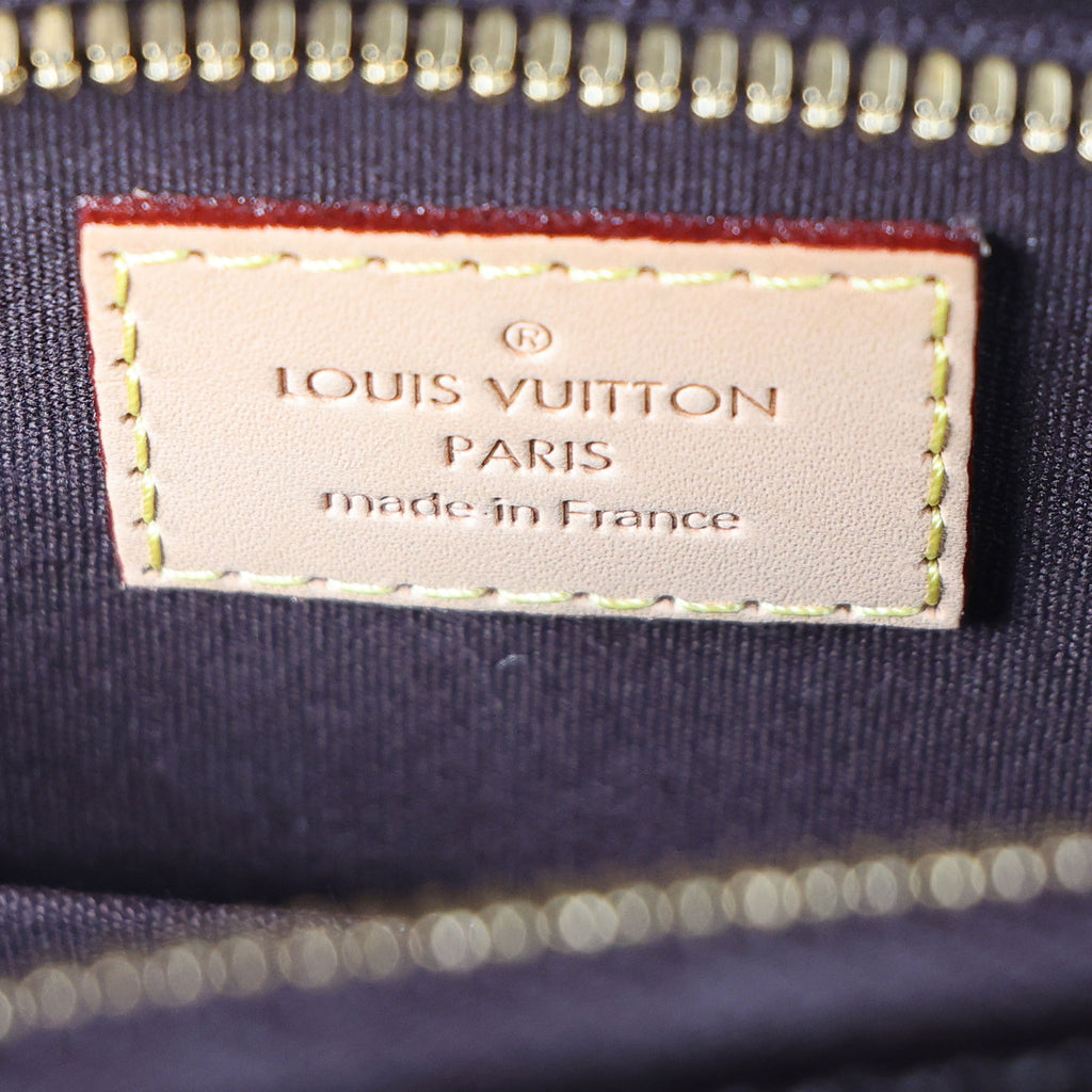 Preowned LOUIS VUITTON Vernis Alma BB Patent Leather Purple  | Luxe Again Maison