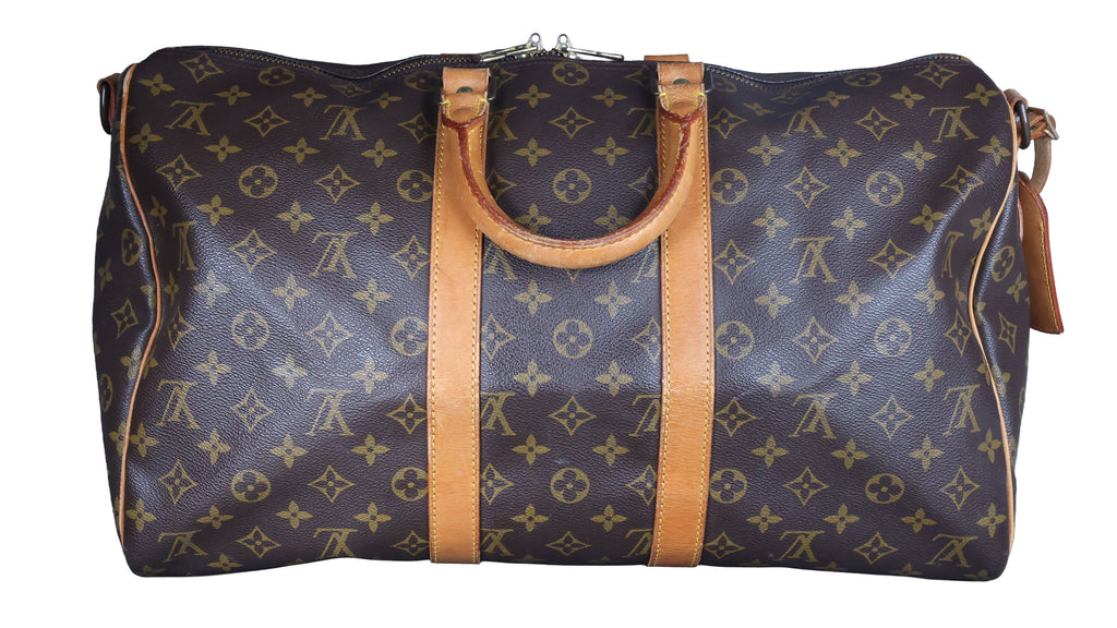 Preowned LOUIS VUITTON Vintage Keepall 45 Monogram Brown | Luxe Again Maison