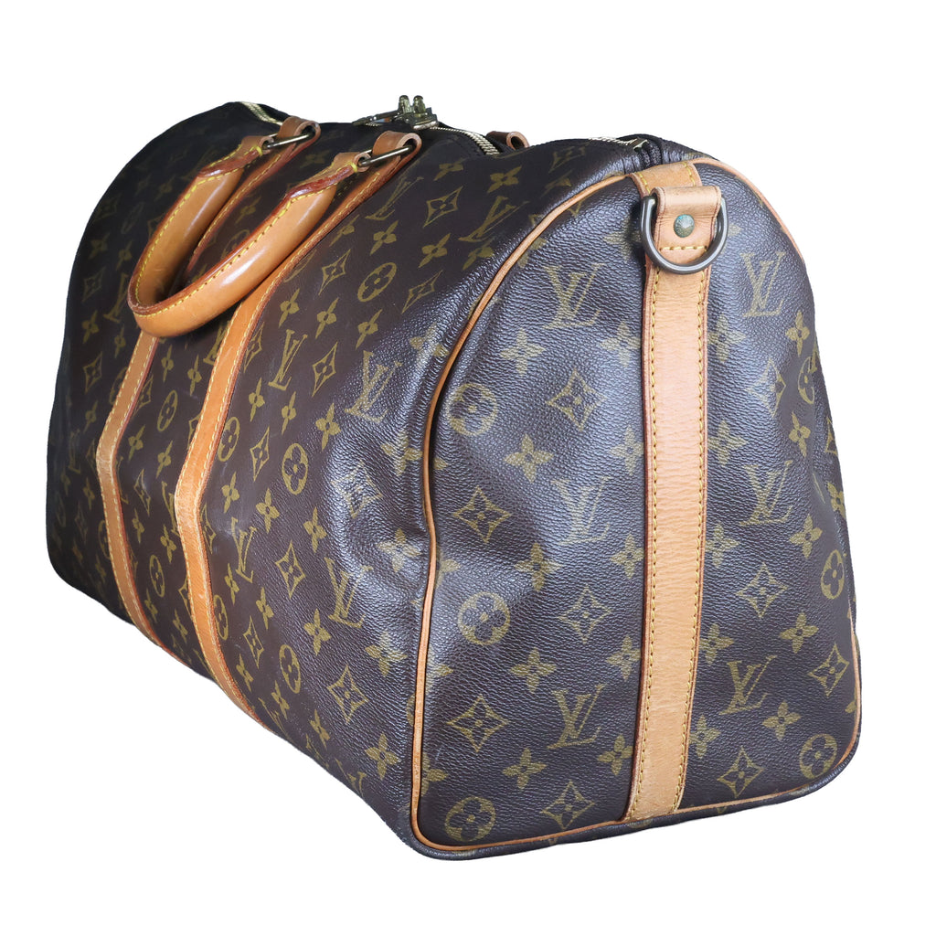 Preowned LOUIS VUITTON Vintage Keepall 45 Monogram Brown | Luxe Again Maison