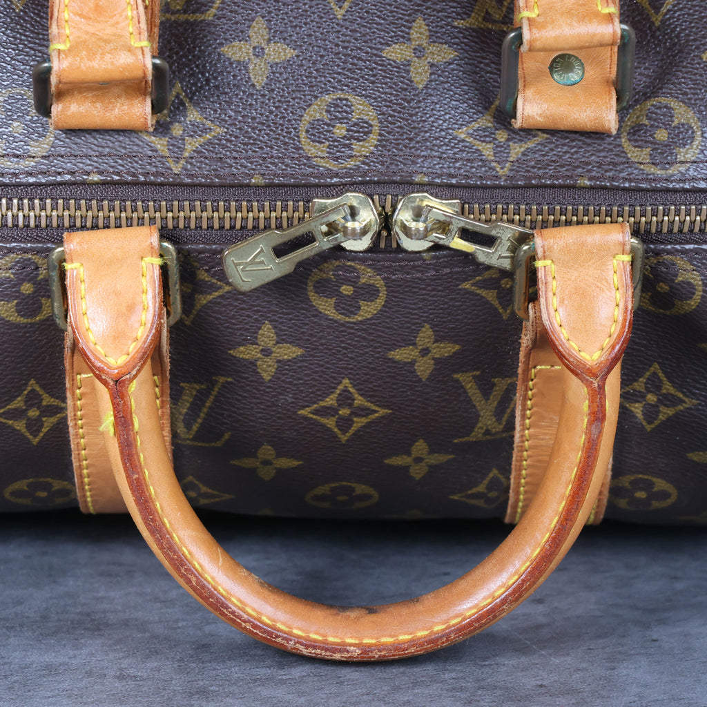 Preowned LOUIS VUITTON Vintage Keepall 45 Monogram Brown | Luxe Again Maison