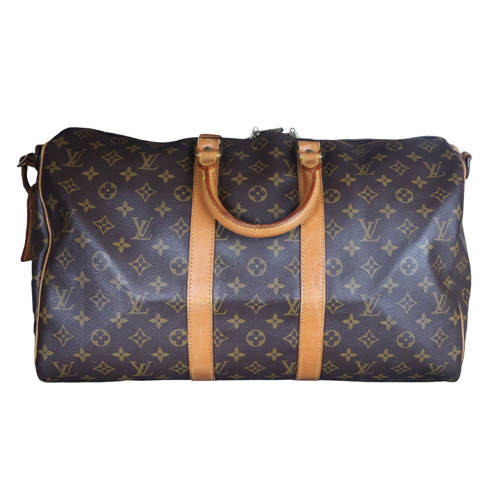 Preowned LOUIS VUITTON Vintage Keepall 45 Monogram Brown | Luxe Again Maison