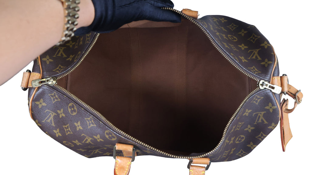 Preowned LOUIS VUITTON Vintage Keepall 45 Monogram Brown | Luxe Again Maison
