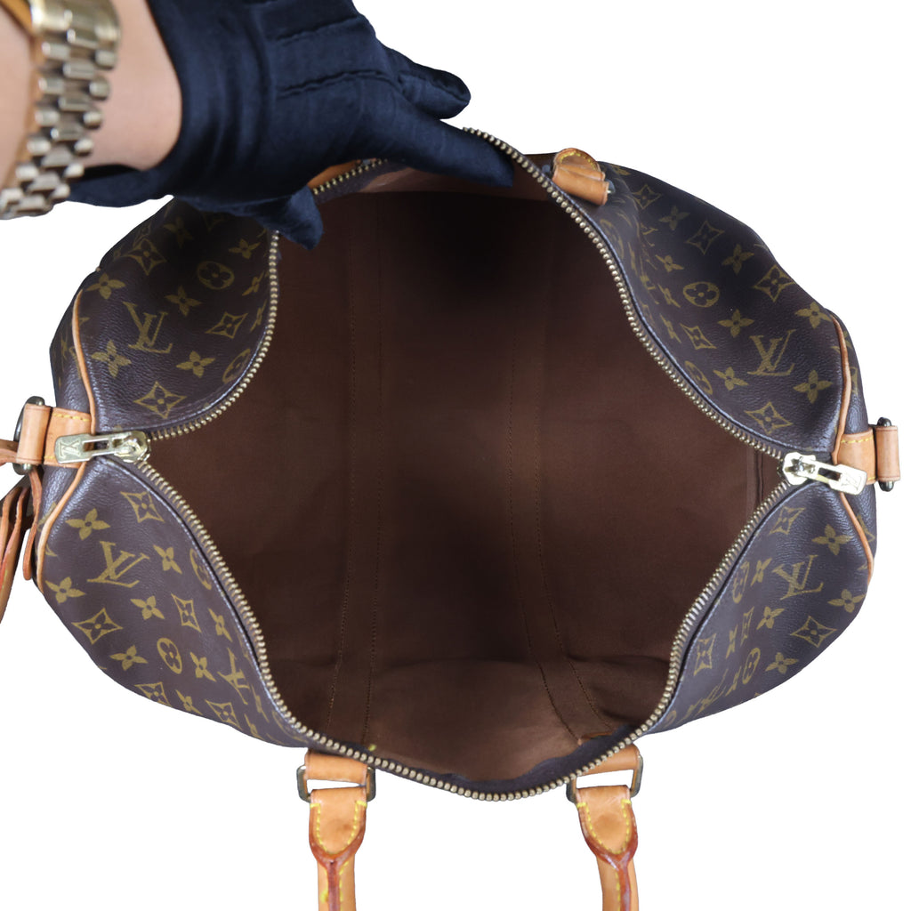 Preowned LOUIS VUITTON Vintage Keepall 45 Monogram Brown | Luxe Again Maison