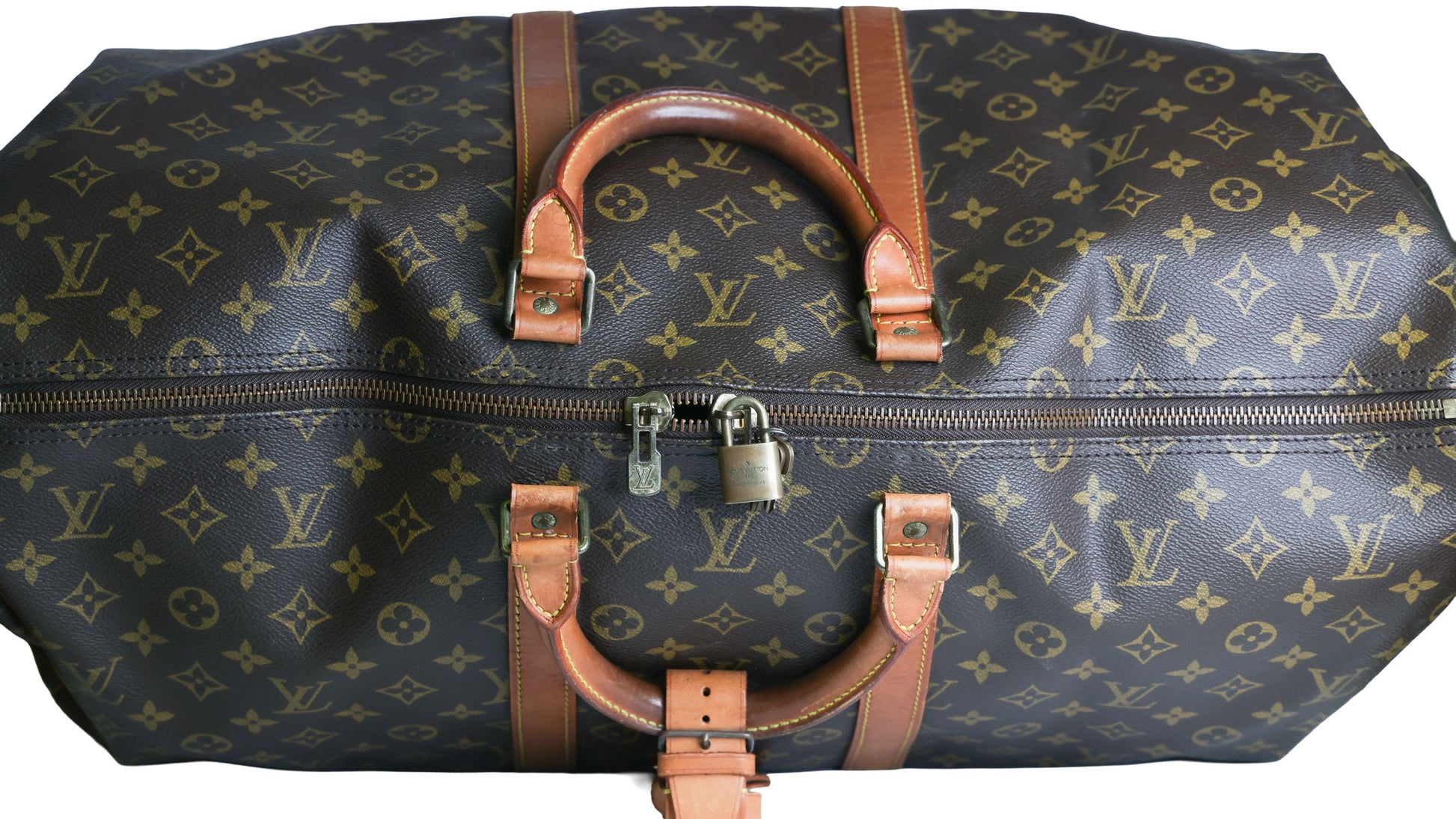 Preowned LOUIS VUITTON Vintage Keepall 55 Travel Bag | Luxe Again Maison