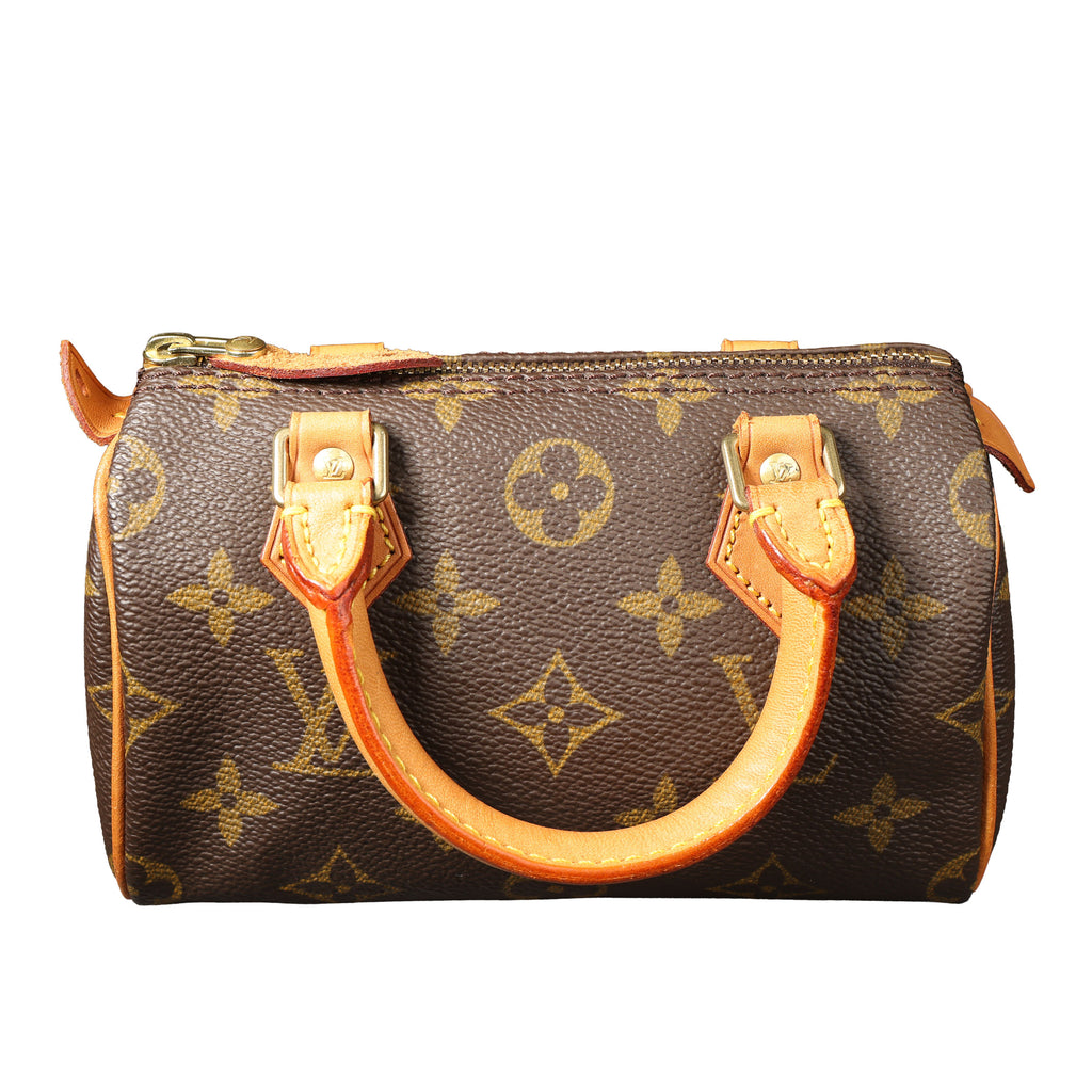 Preowned LOUIS VUITTON Vintage Mini Speedy Monogram Brown THXX31 | Luxe Again Maison