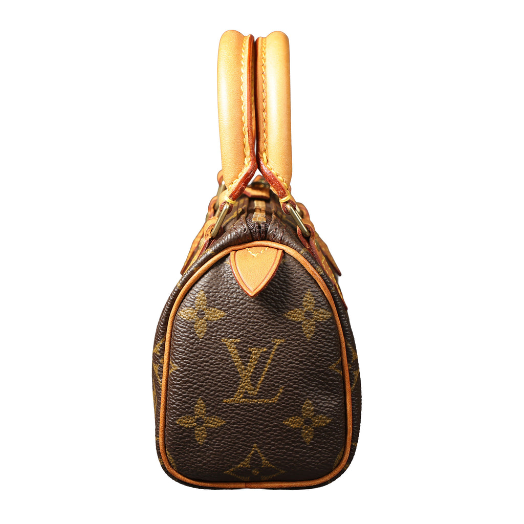Preowned LOUIS VUITTON Vintage Mini Speedy Monogram Brown THXX31 | Luxe Again Maison