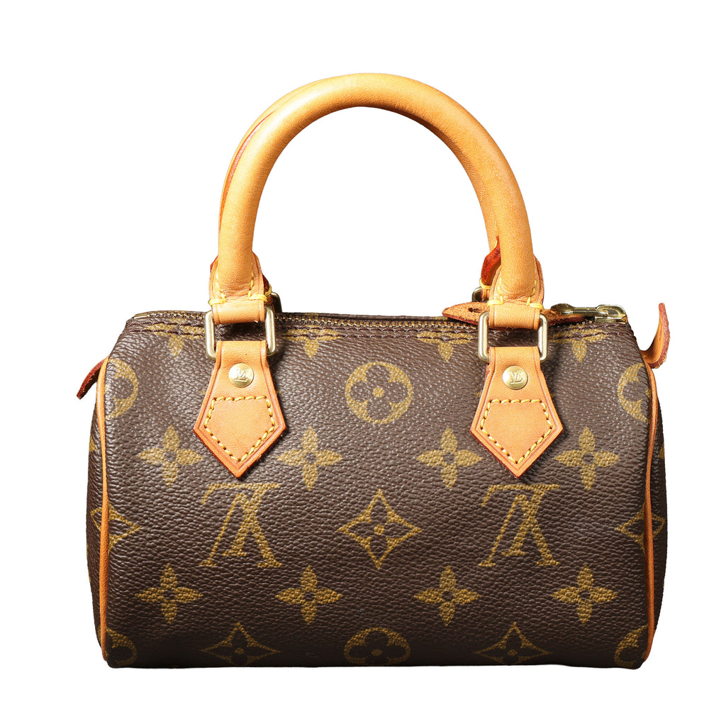 LOUIS VUITTON Vintage Mini Speedy Monogram Brown THXX31