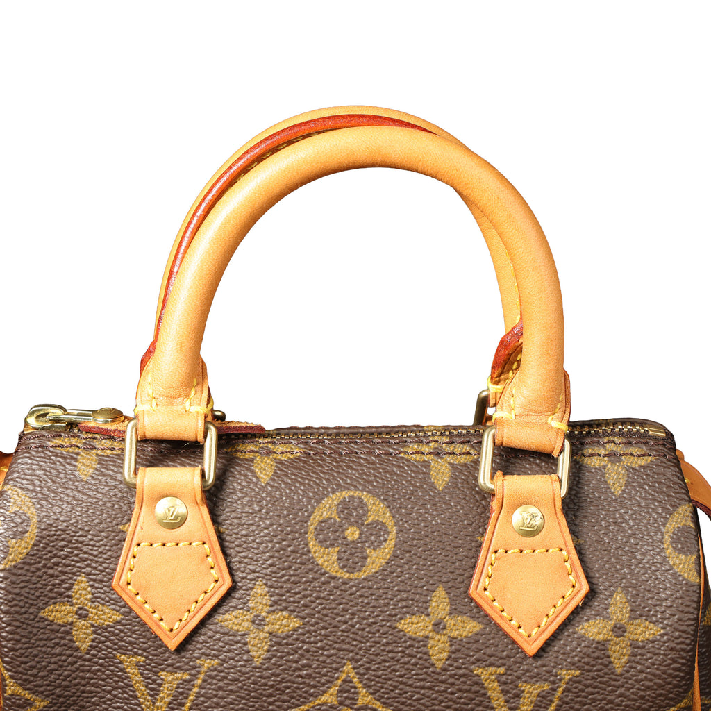 Preowned LOUIS VUITTON Vintage Mini Speedy Monogram Brown THXX31 | Luxe Again Maison
