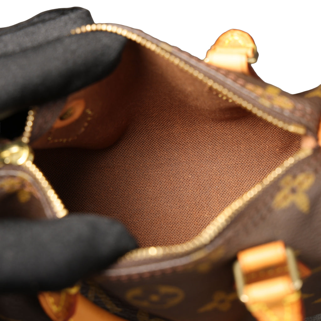 Preowned LOUIS VUITTON Vintage Mini Speedy Monogram Brown THXX31 | Luxe Again Maison