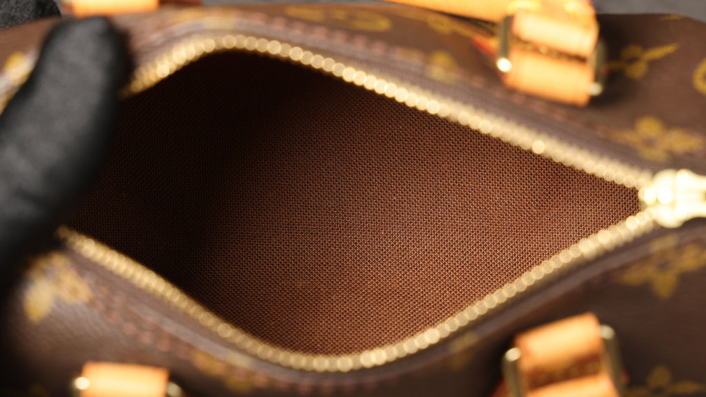 Preowned LOUIS VUITTON Vintage Mini Speedy Monogram Brown THXX31 | Luxe Again Maison