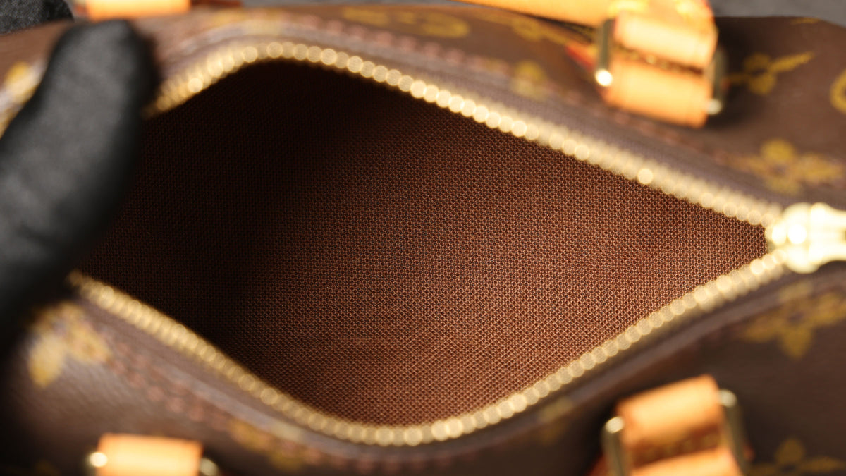 Preowned LOUIS VUITTON Vintage Mini Speedy Monogram Brown THXX31 | Luxe Again Maison