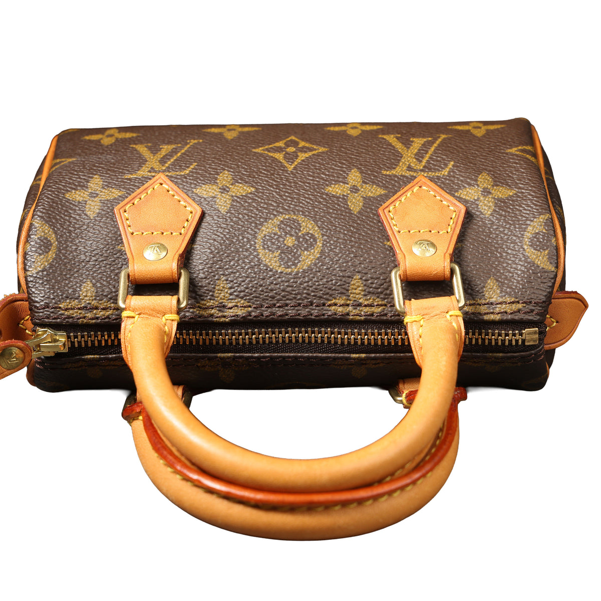 Preowned LOUIS VUITTON Vintage Mini Speedy Monogram Brown THXX31 | Luxe Again Maison