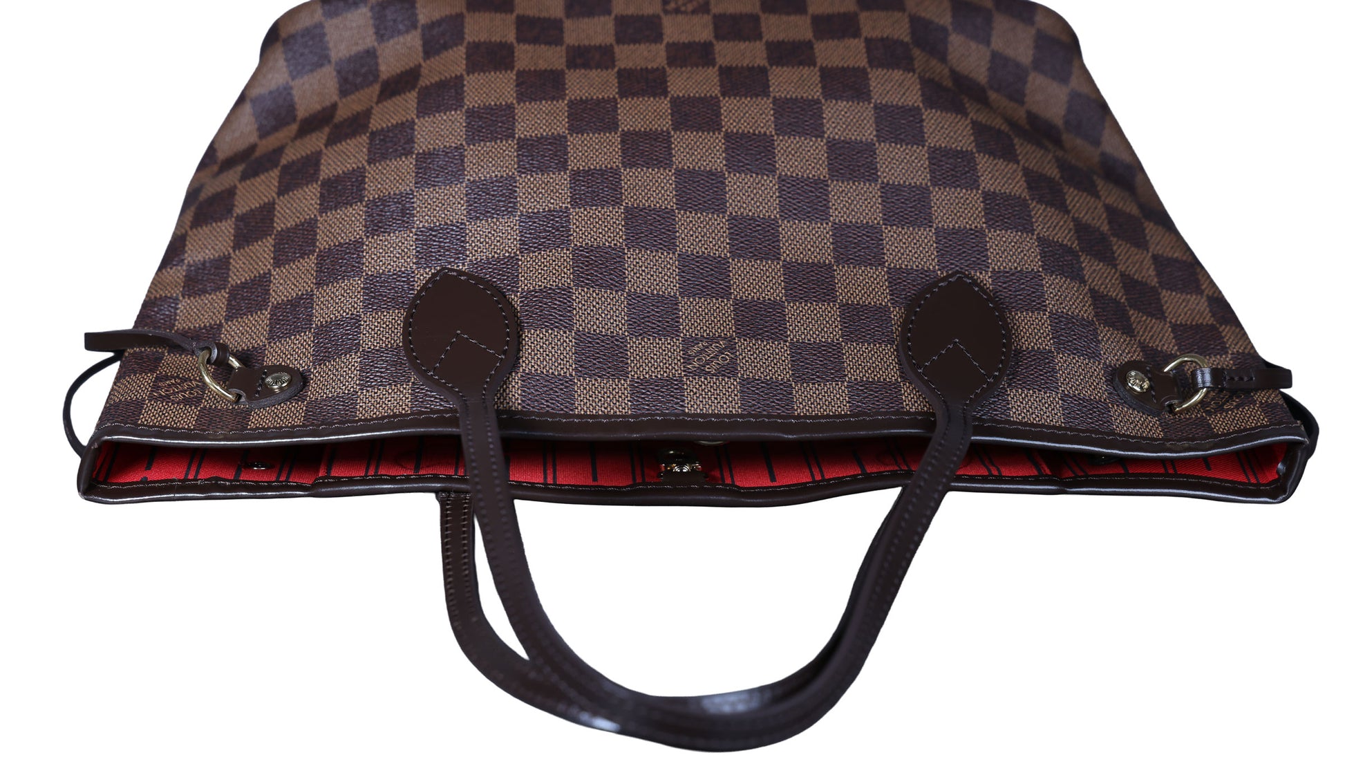 Preowned LOUIS VUITTON Vintage Nevefull PM Damier Ebene Brown | Luxe Again Maison