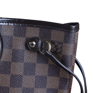 Preowned LOUIS VUITTON Vintage Nevefull PM Damier Ebene Brown | Luxe Again Maison