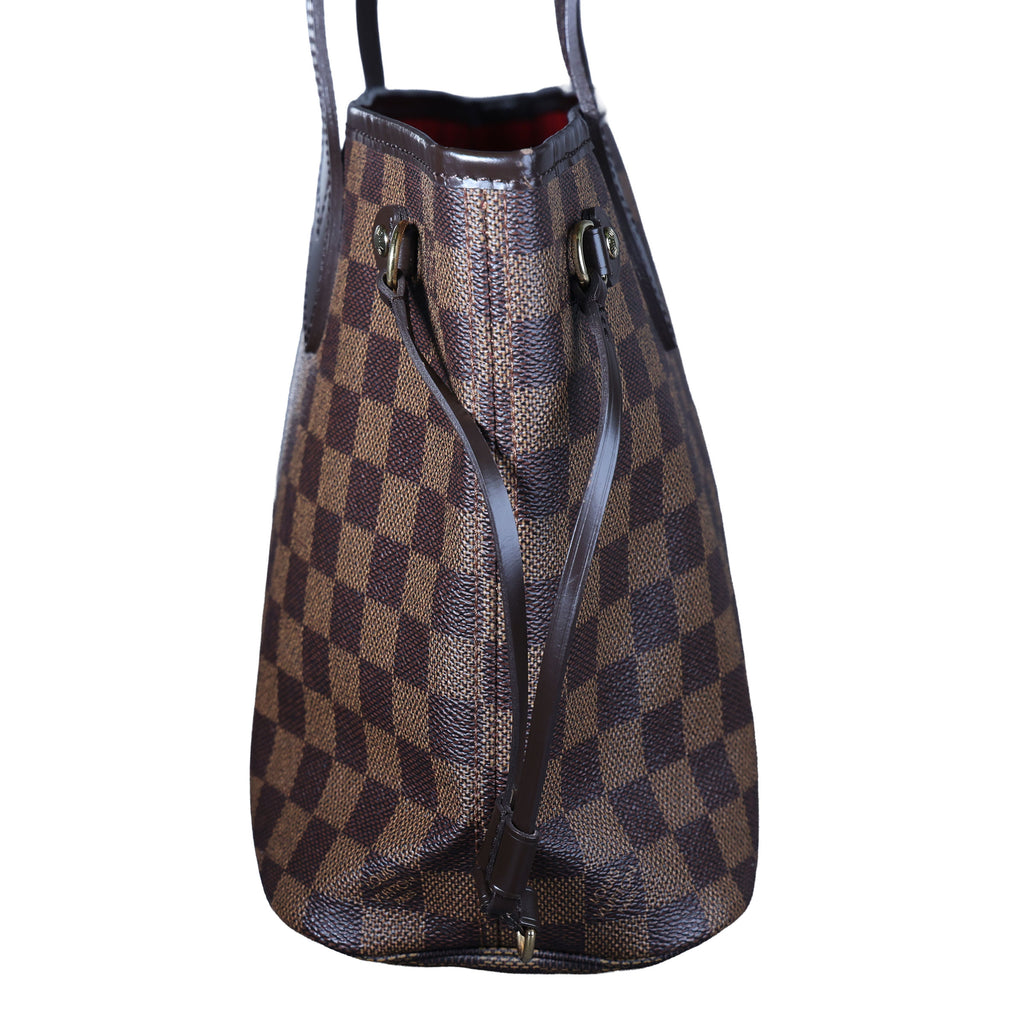Preowned LOUIS VUITTON Vintage Nevefull PM Damier Ebene Brown | Luxe Again Maison