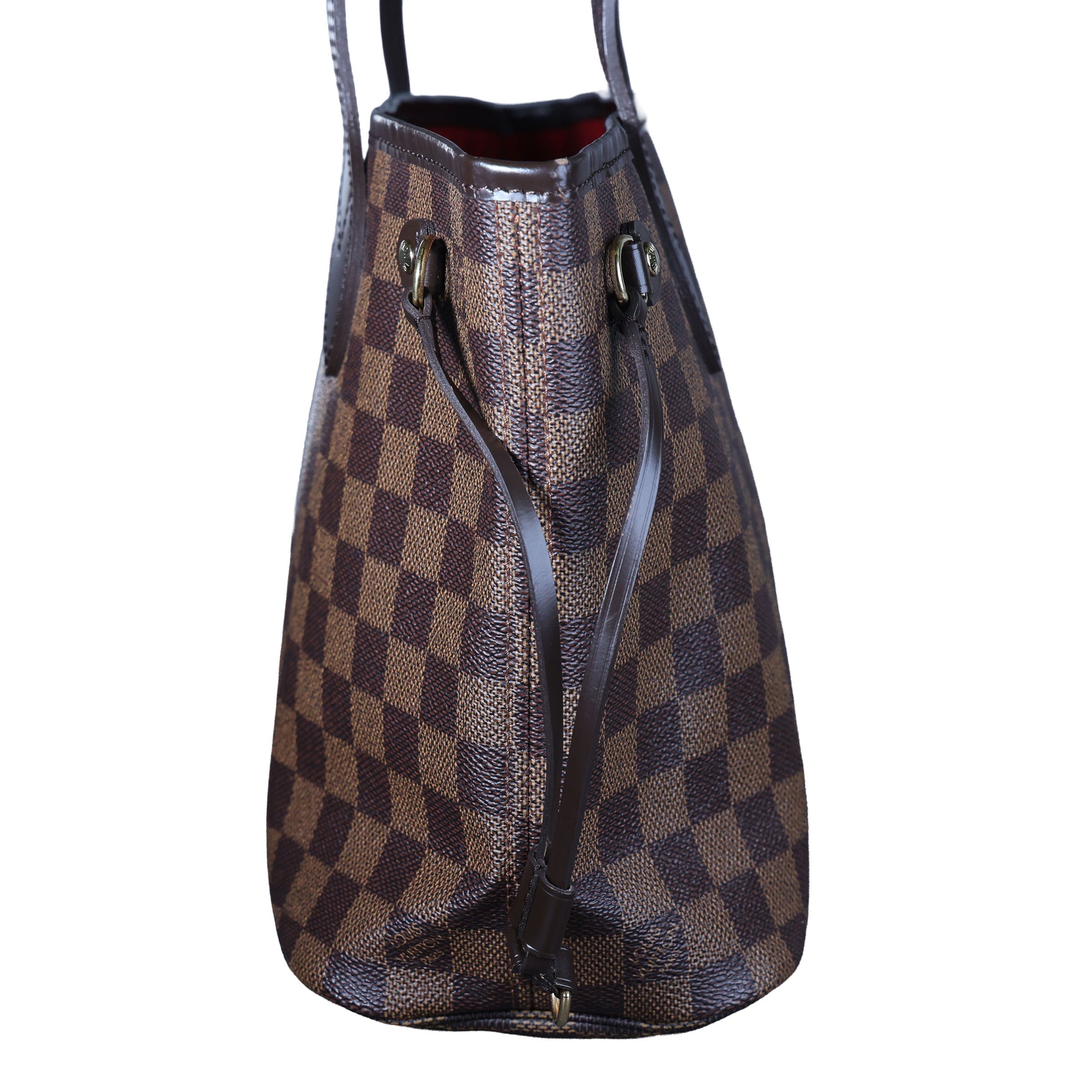 Preowned LOUIS VUITTON Vintage Nevefull PM Damier Ebene Brown | Luxe Again Maison