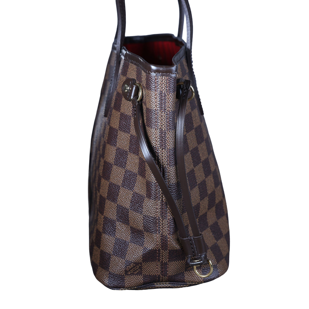 Preowned LOUIS VUITTON Vintage Nevefull PM Damier Ebene Brown | Luxe Again Maison