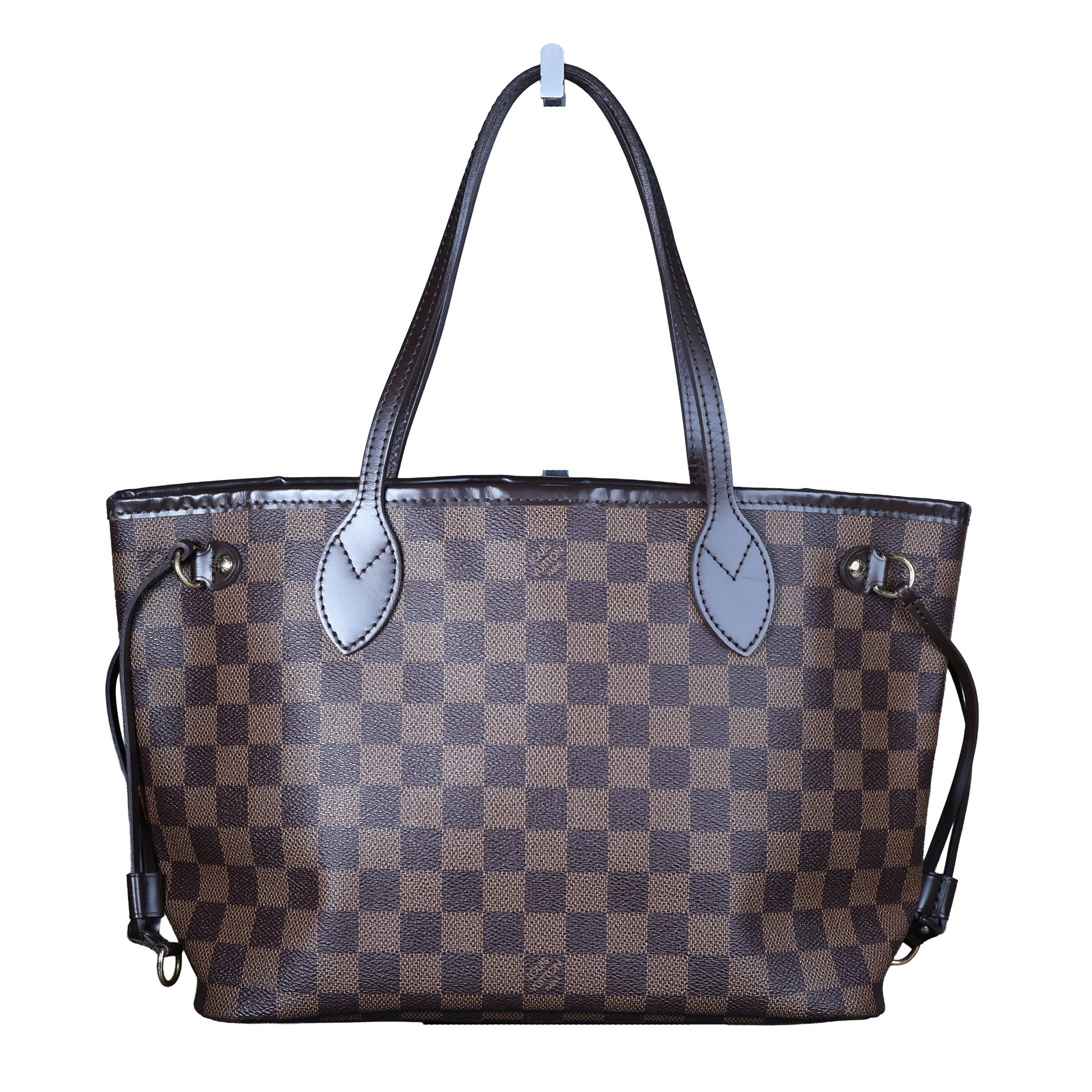 Preowned LOUIS VUITTON Vintage Nevefull PM Damier Ebene Brown | Luxe Again Maison