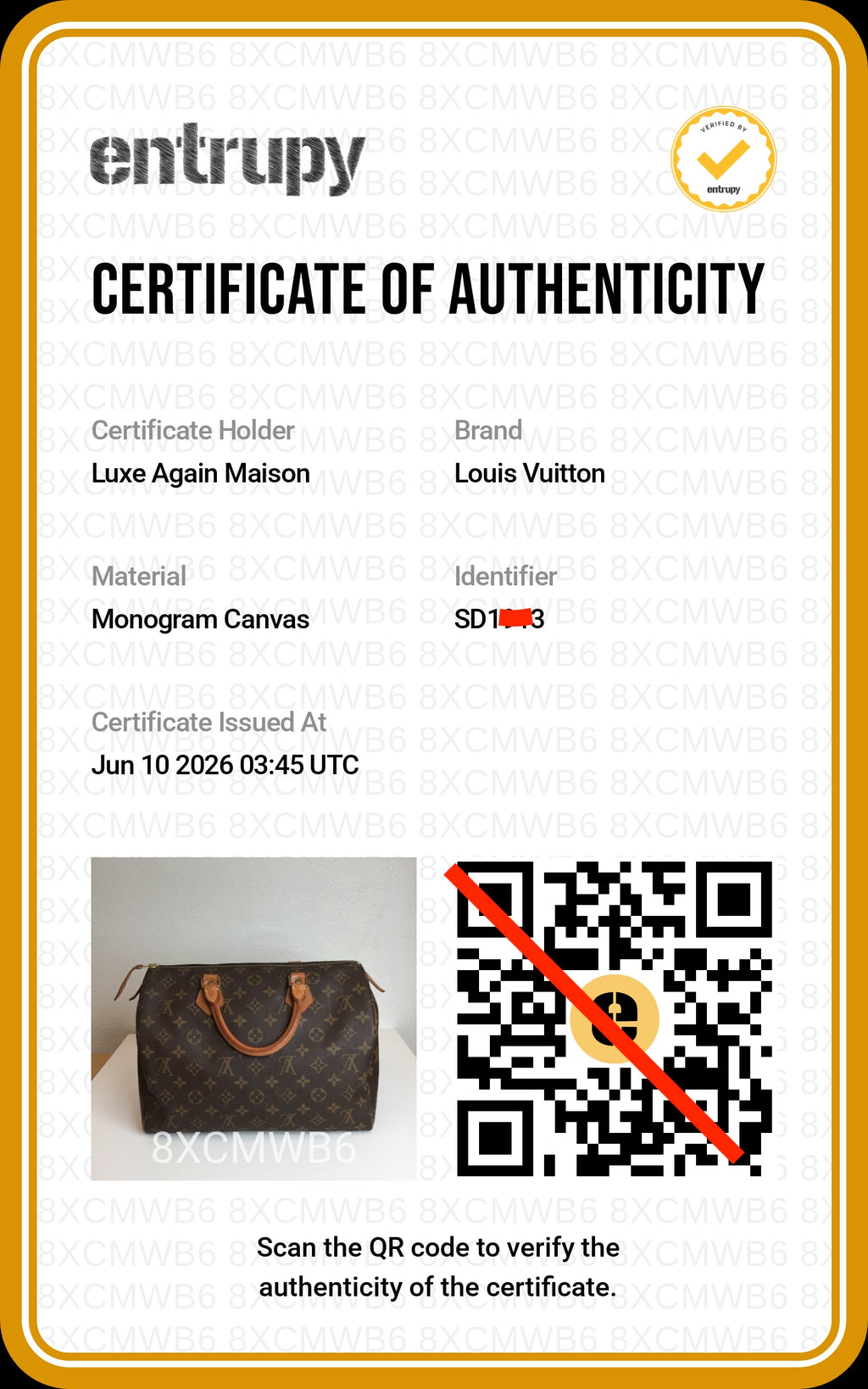 Preowned LOUIS VUITTON Speedy 30 Monogram Brown  | Luxe Again Maison