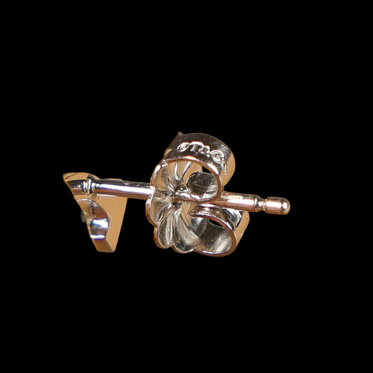 TIFFANY T Smile 18K WG Diamond Earrings 1.5g