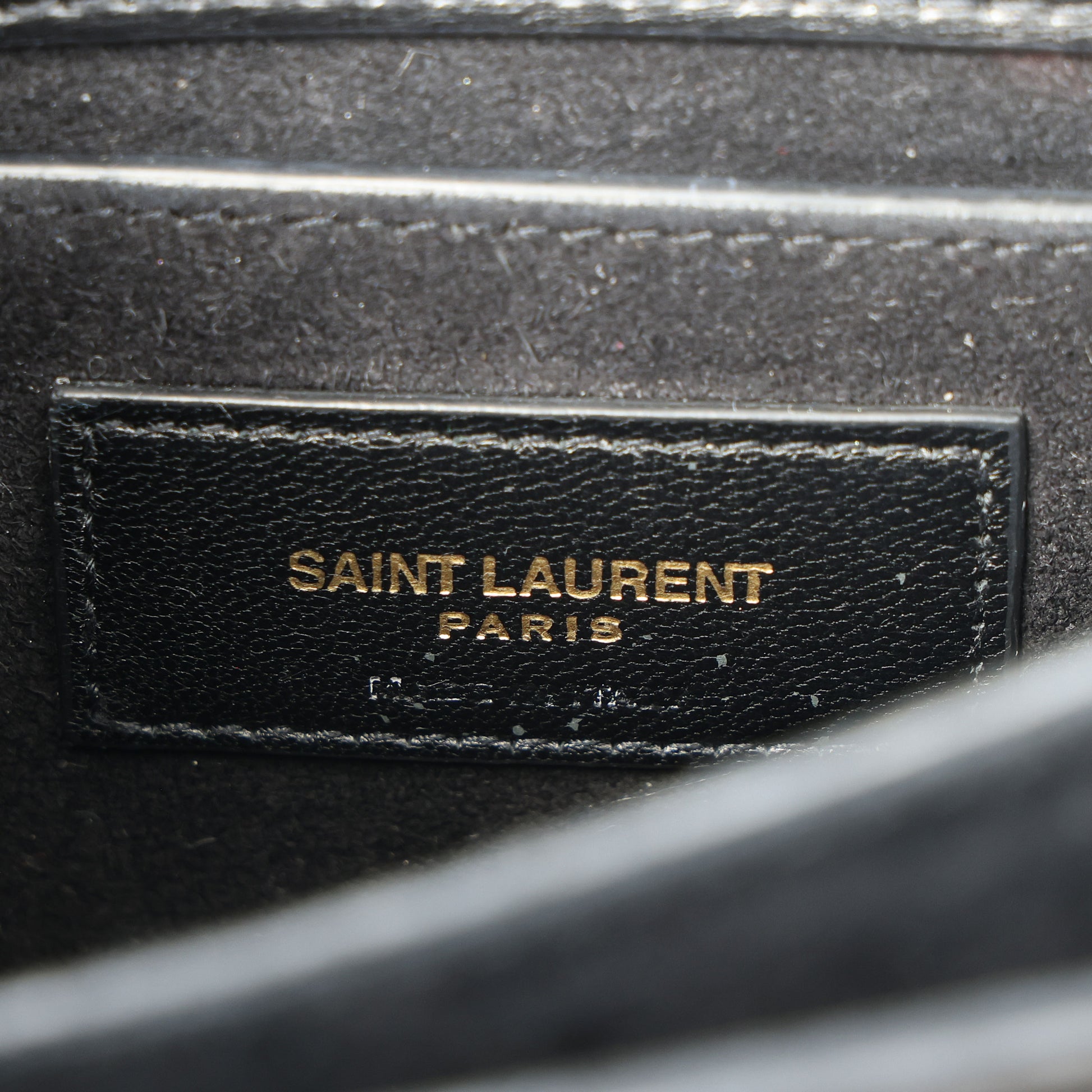 Preowned YVES SAINT LAURENT Sunset Medium in Smooth Leather Black | Luxe Again Maison
