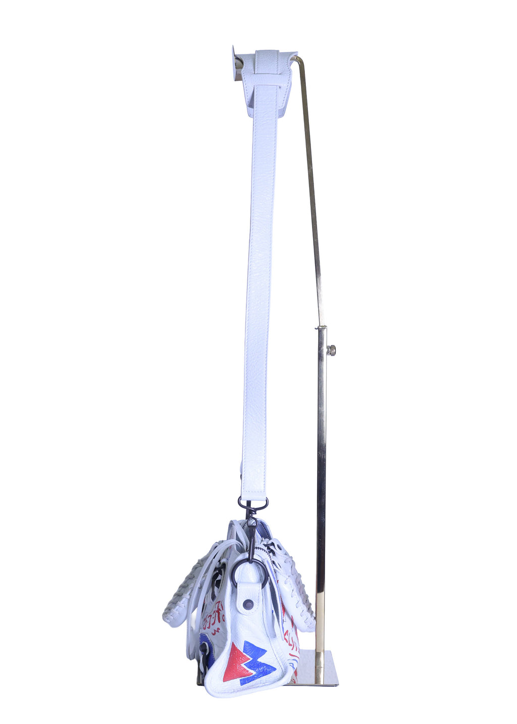 Preloved BALENCIAGA Classic City Graffiti Leather 2 Way Handbag | Luxe Again Maison