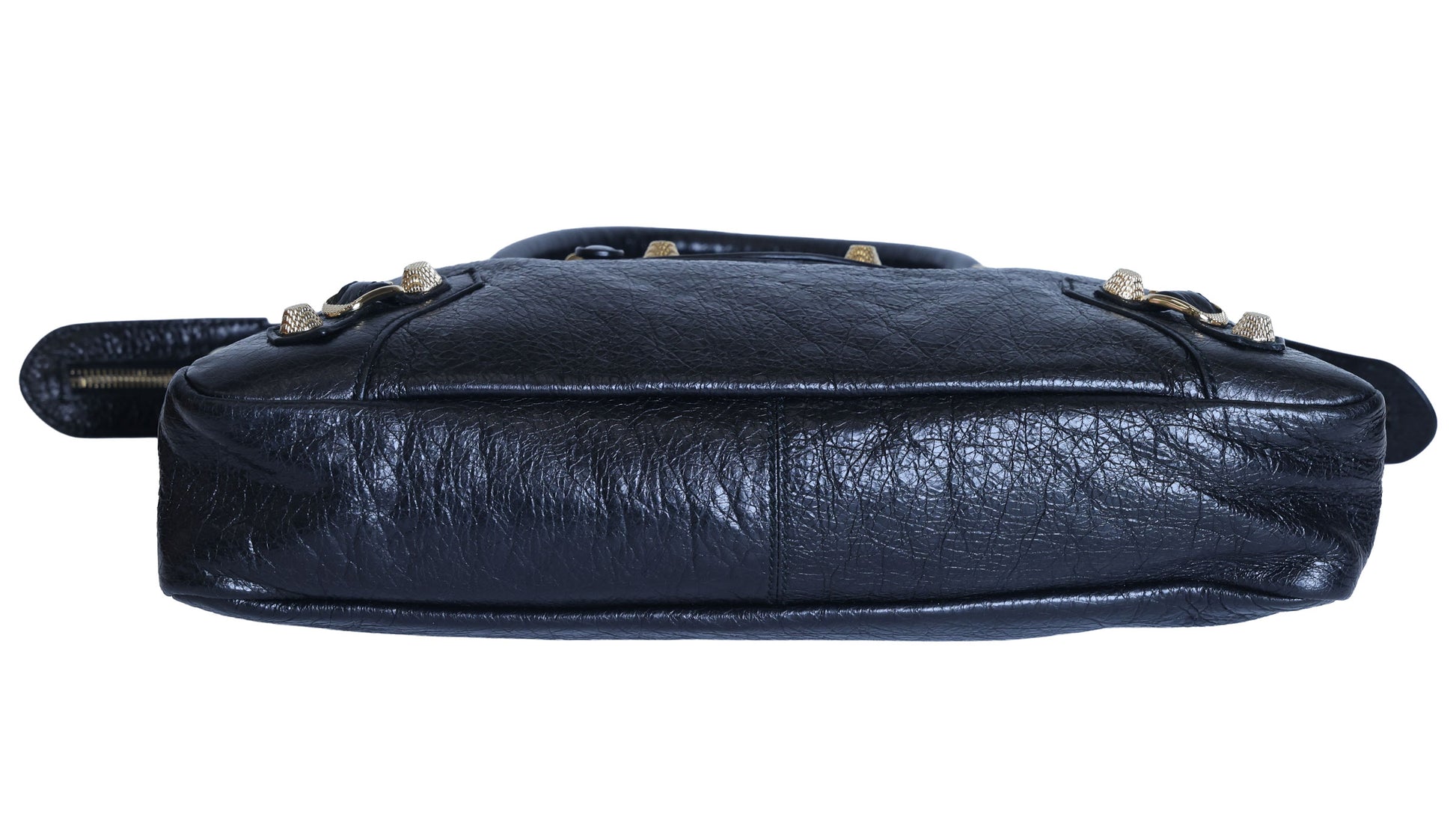 Preloved BALENCIAGA The Town Leather 2 Way Handbag Black  | Luxe Again Maison