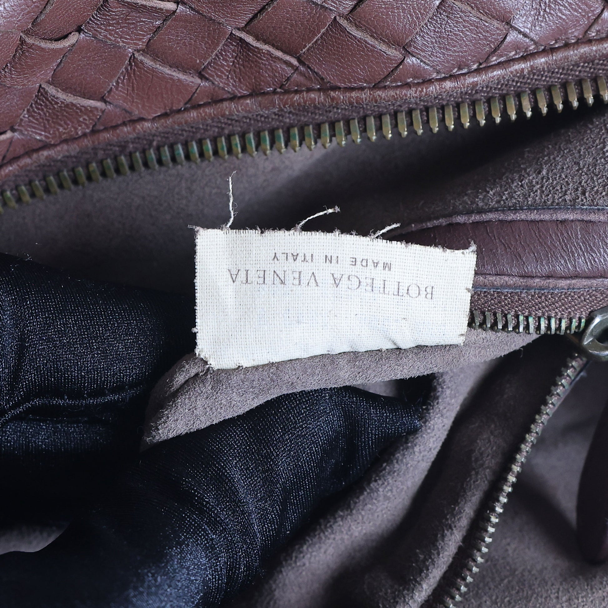 Preloved BOTTEGA VENETA Intrecciato Leather 2 Way Tote Bag Brown | Luxe Again Maison